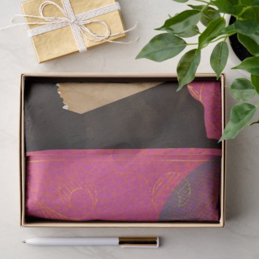 Steampunk Trailblazer Pop Art Tissuepapier (Geschenk)