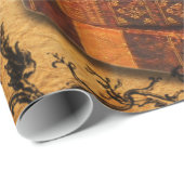 Steampunk-train Cadeaupapier (Rol Hoek)