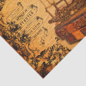 Steampunk-train Tissuepapier (Detail)