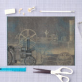 Steampunk Train Tissuepapier (Craft)