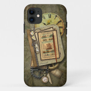 Steampunk Travel iPhone 5 Hoesje