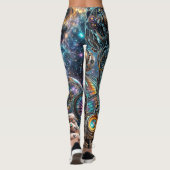 steampunk trippy leggings (Achterkant)