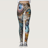 steampunk trippy leggings (Voorkant)