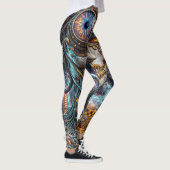steampunk trippy leggings (Rechts)
