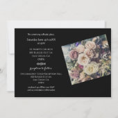 Steampunk Trouwkaart Foto's Kaart (Achterkant)