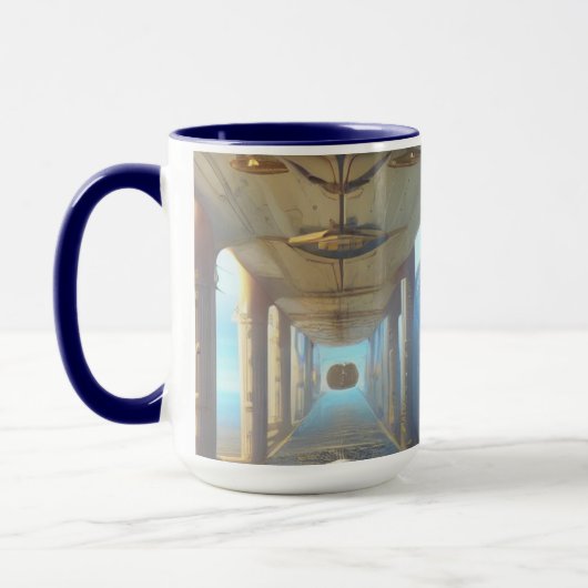 Steampunk Tunnel Mug Mok (Links)