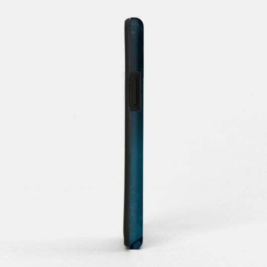 Steampunk turquoise Achtergrond met tandwielen Case-Mate iPhone Case (Achterkant/rechts)