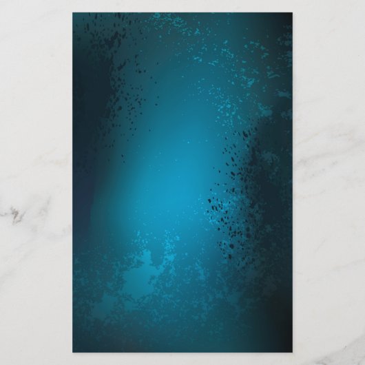 Steampunk turquoise Achtergrond met tandwielen Flyer (Achterkant)