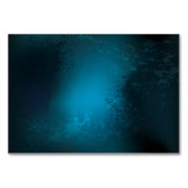 Steampunk turquoise Achtergrond met tandwielen Kaart (Achterkant)