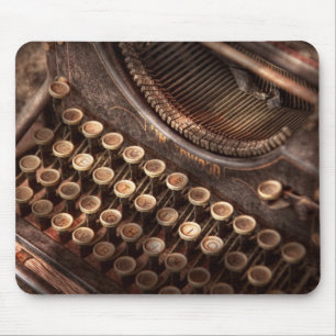 Steampunk - Typemachine - Te gekraakt aan type Muismat