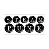 Steampunk Typewriter Keys Rubberstempel (Afrduk)