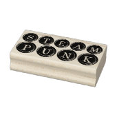Steampunk Typewriter Keys Rubberstempel (Stempel)