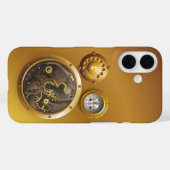 Steampunk Uhr Case-Mate iPhone Case (Achterkant (horizontaal))