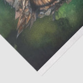 Steampunk Uil 1 Decoupage Papier (Detail)