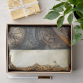 Steampunk Uil 2 Decoupage Papier (Geschenk)