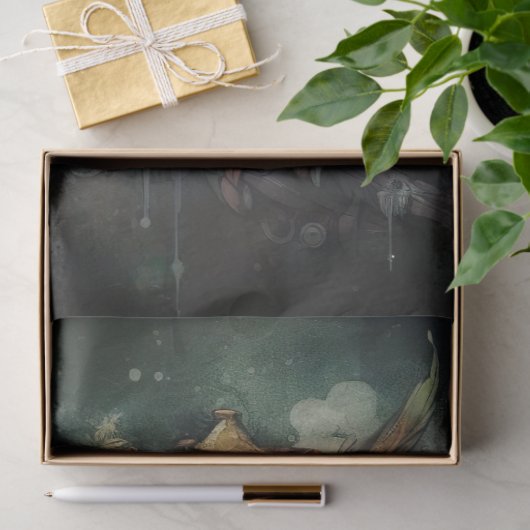 Steampunk Uil 3 Decoupage Papier (Geschenk)