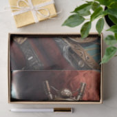 Steampunk Uil Weefsel Papier (Geschenk)