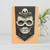  SteamPunk-uitnodiging voor volwassenen Halloween  Kaart (Staand voorkant)