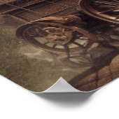 Steampunk US Monument Mount Rushmore SD Poster (Hoek)