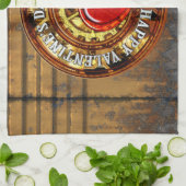 Steampunk Valentijn 1A Keukenhanddoeken (Gevouwen)