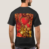 Steampunk Valentijn 2 Truien T-shirt (Achterkant)