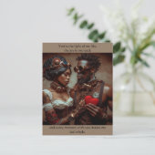 Steampunk Valentijn Briefkaart (Staand voorkant)