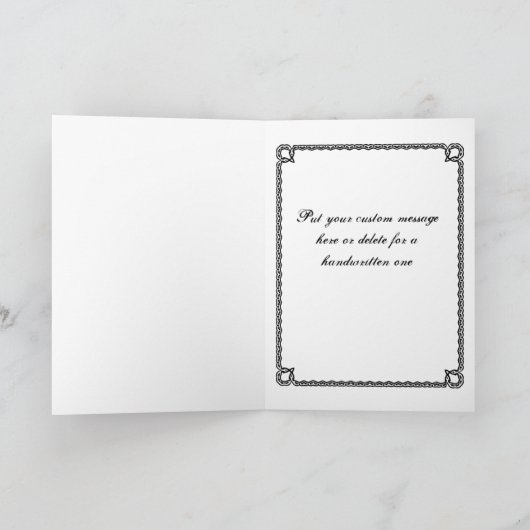 Steampunk Valentijn Rusty Gears Heart Key en Lock Feestdagen Kaart (Binnen)