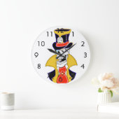 Steampunk Vampire Skull Grote Klok (Huis)