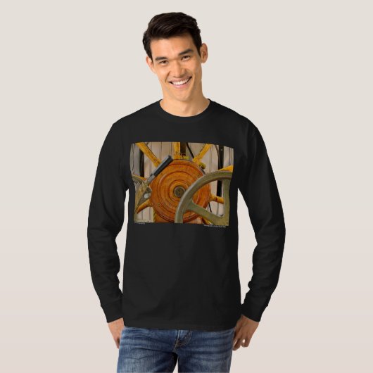 Steampunk van het zand Man T-shirt (Voorkant volledig)