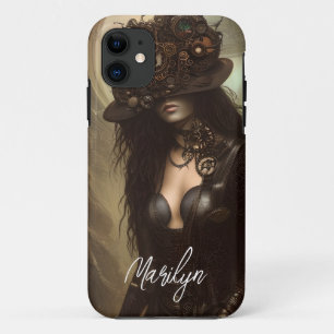 Steampunk Verberg je ogen originele kunstwerk Case-Mate iPhone Case