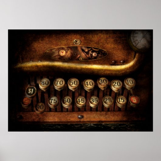 Steampunk - Vergoedingsmechanisme Poster (Voorkant)