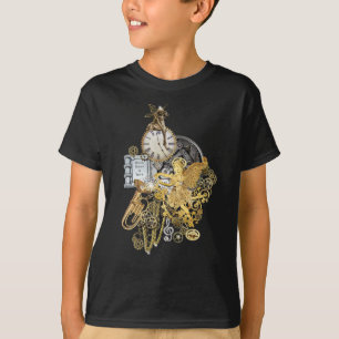 Steampunk-verhaal over het ontwerp van het shirt