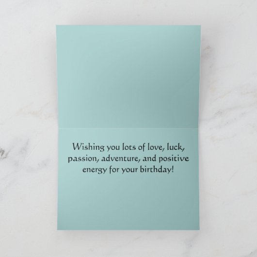 Steampunk  Verjaardag Kaart (Binnen)