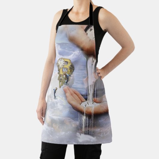 Steampunk verjaardagsbrief B All-Over-Print T-Shir Schort (Insitu)