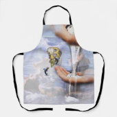 Steampunk verjaardagsbrief B All-Over-Print T-Shir Schort (Voorkant)