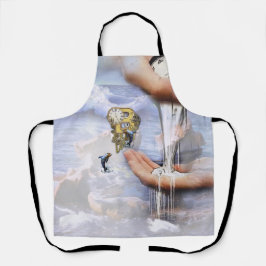 Steampunk verjaardagsbrief B All-Over-Print T-Shir Schort