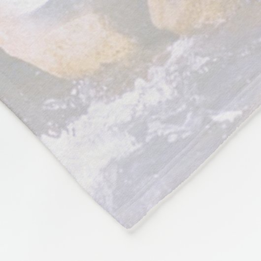 Steampunk verjaardagsbrief B Fleece Deken (Hoek)