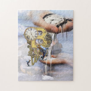 Steampunk verjaardagsbrief B Legpuzzel