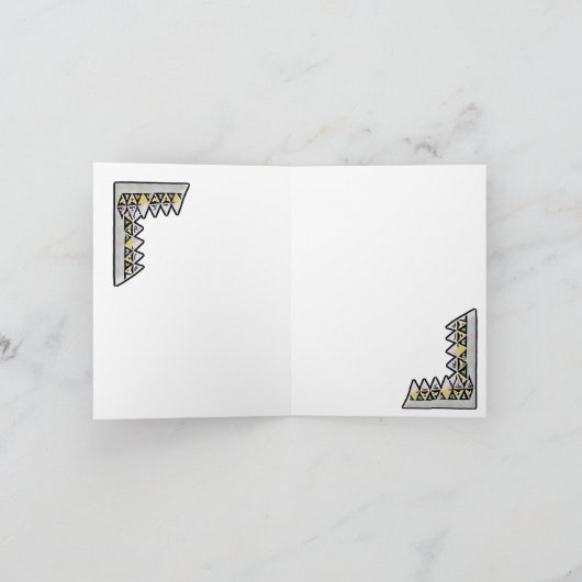 STEAMPUNK VERJAARDAGSKAART KAART (Binnen)