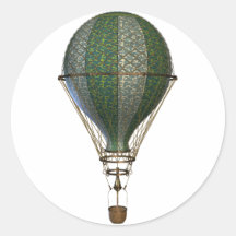 Steampunk Victoriaans ballon