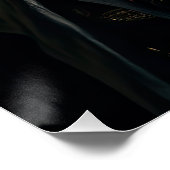 Steampunk Victoriaans Cosplay Top Hoed Gears Perfect Poster (Hoek)