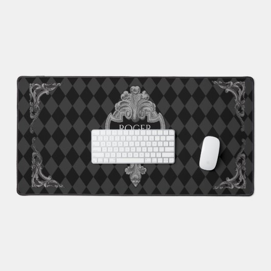 Steampunk  Victoriaans gepersonaliseerd Bureaumat (Keyboard & Muis)