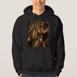 Steampunk Victoriaans Gold Astronomer Hoodie
