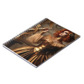 Steampunk Victoriaans Gold Astronomer Notitieboek (Linkerzijde)