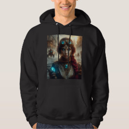 Steampunk Victoriaans Industrial Lady Adventuress Hoodie
