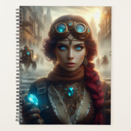 Steampunk Victoriaans Industrial Lady Adventuress Planner