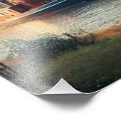 Steampunk Victoriaans Industriefabriek Foto Afdruk (Hoek)