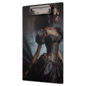 Steampunk  Victoriaans Lady Black Raven Klembord (Links)