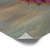 Steampunk  Victoriaans Lady Circus Performer Poster (Hoek)