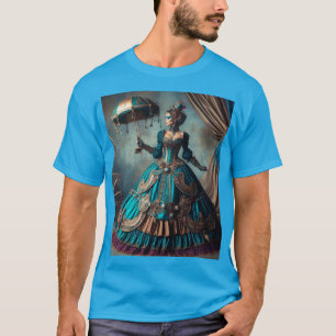 Steampunk Victoriaans Lady Circus Performer T-shirt